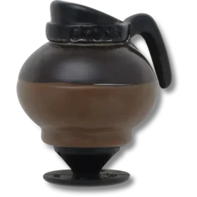 3D Γούρια Jibbitz™ με μοτίβο καράφα καφέ