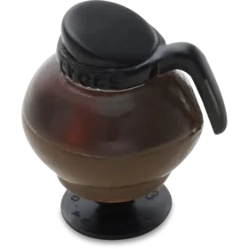 3D Γούρια Jibbitz™ με μοτίβο καράφα καφέ