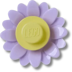 4Lw Μωβ λουλούδι Γούρια Jibbitz™