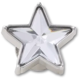 Ασημένια γούρια Jibbitz™ «Sparkle Star»