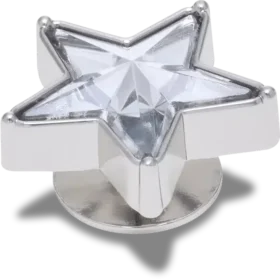Ασημένια γούρια Jibbitz™ «Sparkle Star»