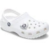 Ασημένια και μωβ γούρια Jibbitz Smt Gem Heart