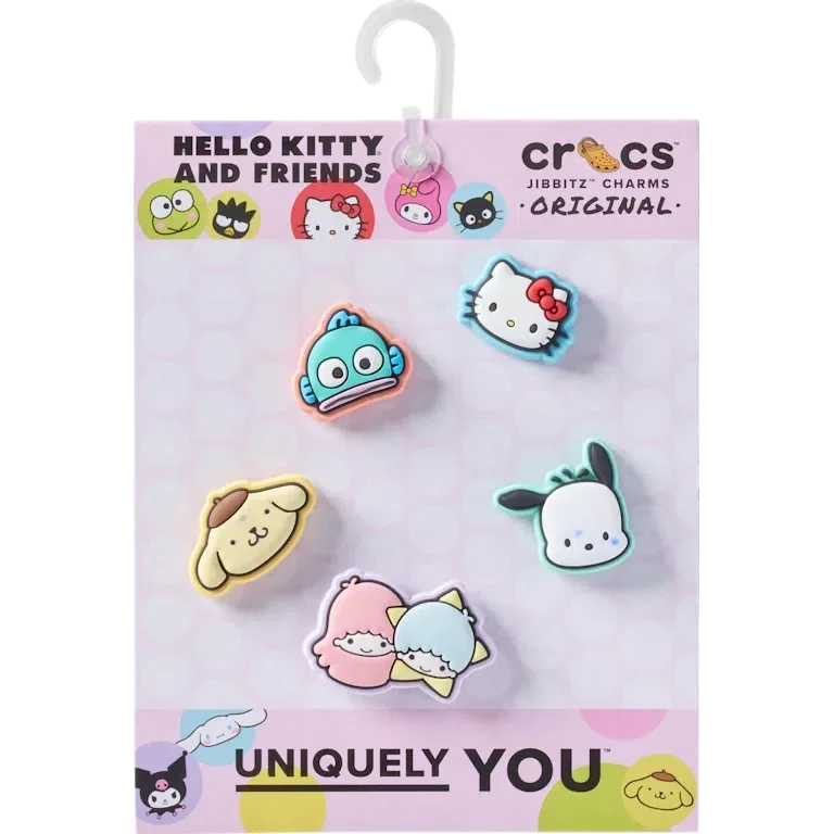 «B’hello KittyXc2Xae και οι φίλοι της – Σετ 5 γούρια Jibbitz για παπούτσια» «B’hello KittyXc2Xae και οι φίλοι της – Σετ 5 γούρια Jibbitz για παπούτσια»