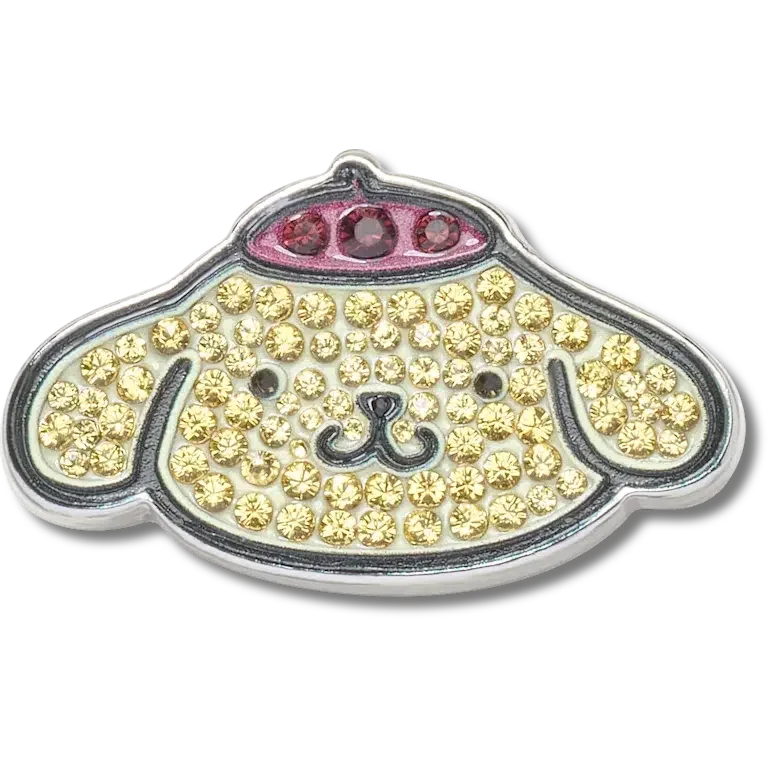 «B’pompompurin» με κρύσταλλα Swarovski® Jibbitz™ για γούρια για παπούτσια «B’pompompurin» με κρύσταλλα Swarovski® Jibbitz™ για γούρια για παπούτσια