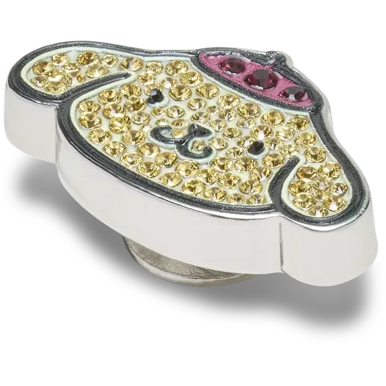 «B’pompompurin» με κρύσταλλα Swarovski® Jibbitz™ για γούρια για παπούτσια «B’pompompurin» με κρύσταλλα Swarovski® Jibbitz™ για γούρια για παπούτσια