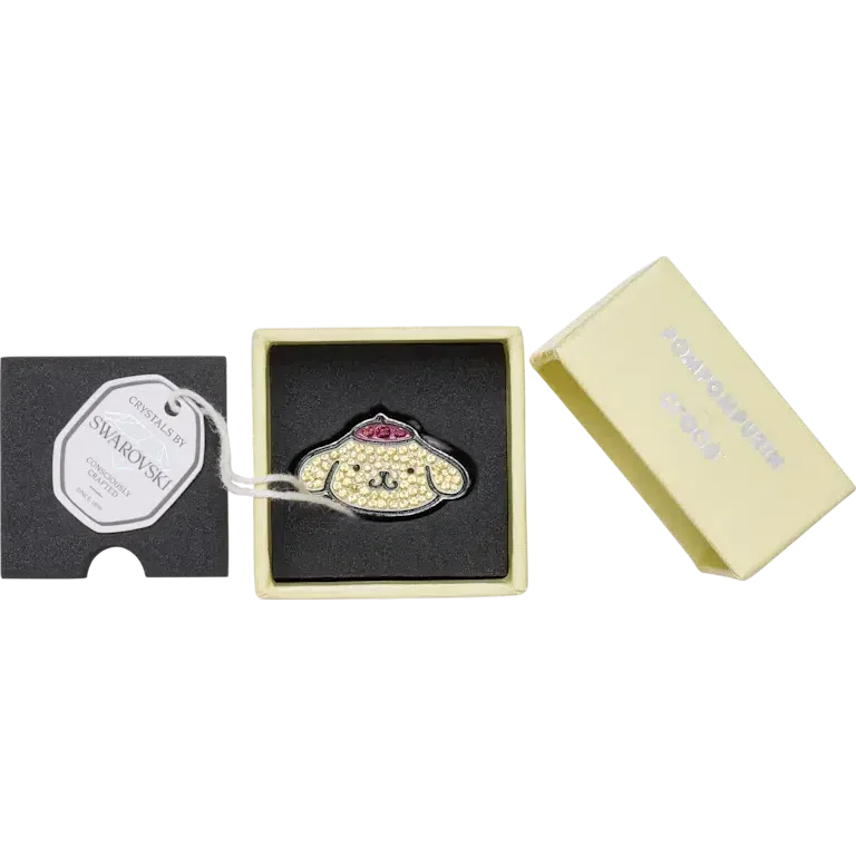 «B’pompompurin» με κρύσταλλα Swarovski® Jibbitz™ για γούρια για παπούτσια «B’pompompurin» με κρύσταλλα Swarovski® Jibbitz™ για γούρια για παπούτσια