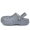 Baya Lined Clog “Charcoal”