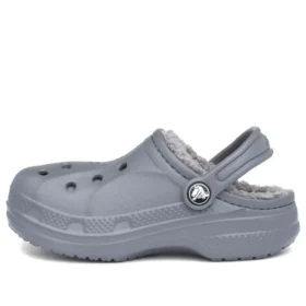 Baya Lined Clog “Charcoal”