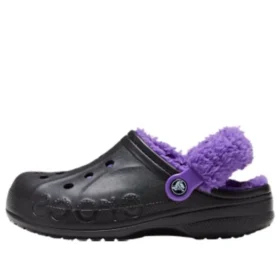 Baya Lined Clog «Μαύρο Μωβ»