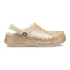 Baya Lined Glitter Clogs «Gold»