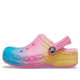 Baya Printed Lined Clogs “Pink Lemonade Multi”