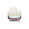 Bayaband Rainbow Glitter Clogs “White Red”