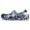 Beach Marbled Unisex Μαύρα Λευκά Σανδάλια “Black White”
