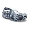 Beach Marbled Unisex Μαύρα Λευκά Σανδάλια “Black White”