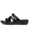 Boca Strappy Wedge Σανδάλια “Black”