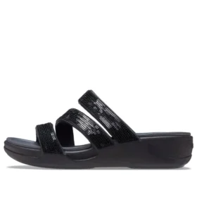 Boca Strappy Wedge Σανδάλια “Black”