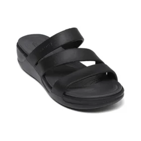 Boca Strappy Wedge Σανδάλια “Black”