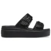 Brooklyn Croco Shine Buckle “Μαύρο”