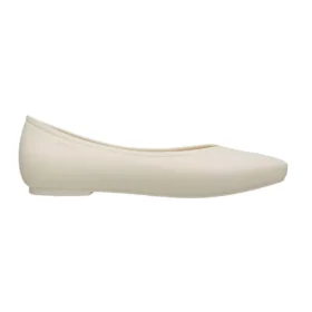Brooklyn Φλατ παπούτσια με μυτερή μύτη “Cream White”