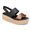Brooklyn Tort Low Wedge «Μαύρο-Καφέ»