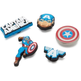 Captain America 5 Pack Γούρια Jibbitz™