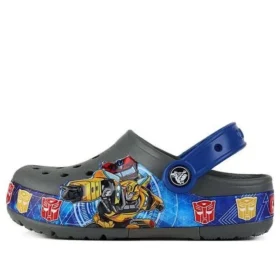 CFL Transformers Bnd Lt Slate Graffiti Outdoor Casual Γκρι Σανδάλια