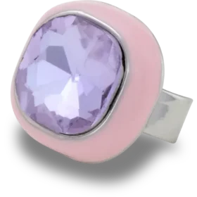 Χαριτωμένα γούρια Jibbitz™ «Square Gem Σανδάλια C»