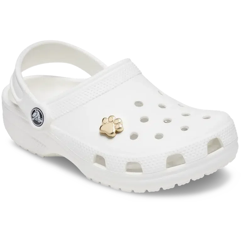 Χρυσά γούρια Jibbitz™ με μορφή πατούσας σκύλου Χρυσά γούρια Jibbitz™ με μορφή πατούσας σκύλου