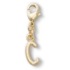Χρυσό γράμμα C Γούρια Jibbitz™