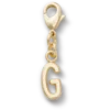 Χρυσό γράμμα G Γούρια Jibbitz™