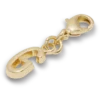 Χρυσό γράμμα G Γούρια Jibbitz™