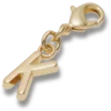 Χρυσό γράμμα K Γούρια Jibbitz™