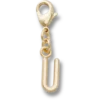 Χρυσό γράμμα U Γούρια Jibbitz™