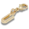 Χρυσό γράμμα U Γούρια Jibbitz™