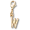 Χρυσό γράμμα W Γούρια Jibbitz™
