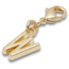 Χρυσό γράμμα W Γούρια Jibbitz™