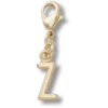 Χρυσό γράμμα Z Γούρια Jibbitz™