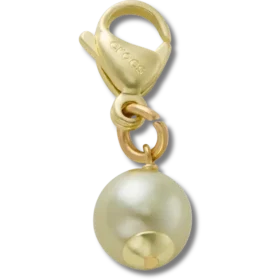 Χρυσό και πράσινο Smt Pearl Γούρι Jibbitz