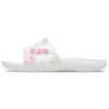 Classic Bleach Dye Slides «White Pink»