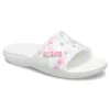 Classic Bleach Dye Slides «White Pink»