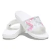 Classic Bleach Dye Slides «White Pink»