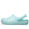 Classic Clog διαφανή σανδάλια παραλίας «Ice Blue»