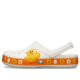 Classic Clog Line Friends Beach «Λευκό Κίτρινο»