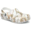 Classic Clog με καμουφλάζ για την παραλία “White Camouflage”