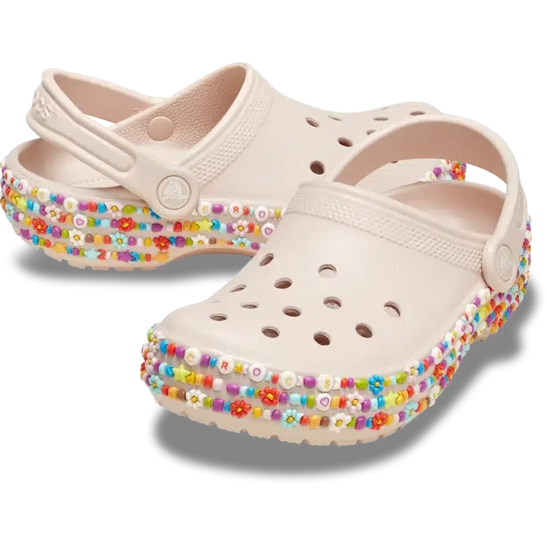 Classic Clog με κορδέλα με χάντρες K Classic Clog με κορδέλα με χάντρες K