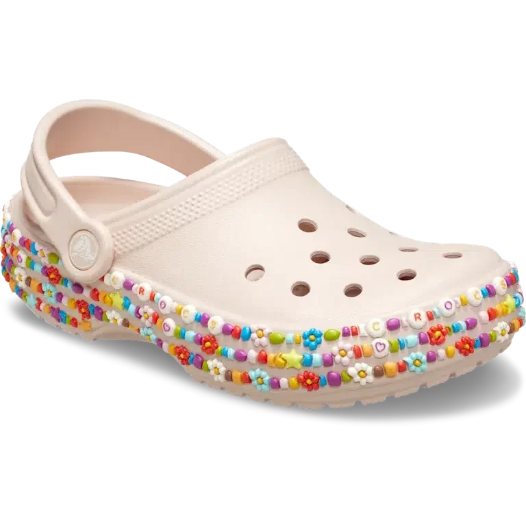Classic Clog με κορδέλα με χάντρες K Classic Clog με κορδέλα με χάντρες K