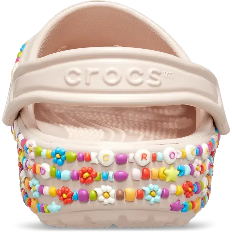 Classic Clog με κορδέλα με χάντρες K Classic Clog με κορδέλα με χάντρες K
