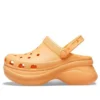 Classic Clog Retro Crocs με παχιά σόλα, πορτοκαλί, Σανδάλια με μικρή φάλαινα