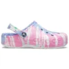 Classic Clog Σαμπό Crocs με τύπωμα Tie-Dye «Πολύχρωμα»