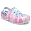 Classic Clog Σαμπό Crocs με τύπωμα Tie-Dye «Πολύχρωμα»